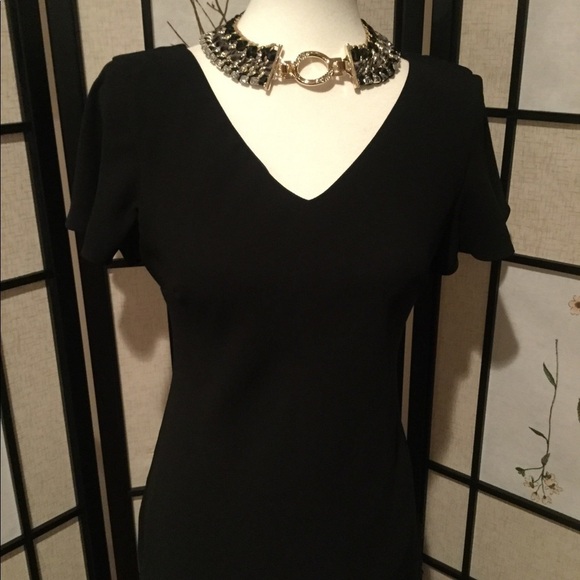 SL Fashions Little Black fringed Dress - Picture 3 of 6